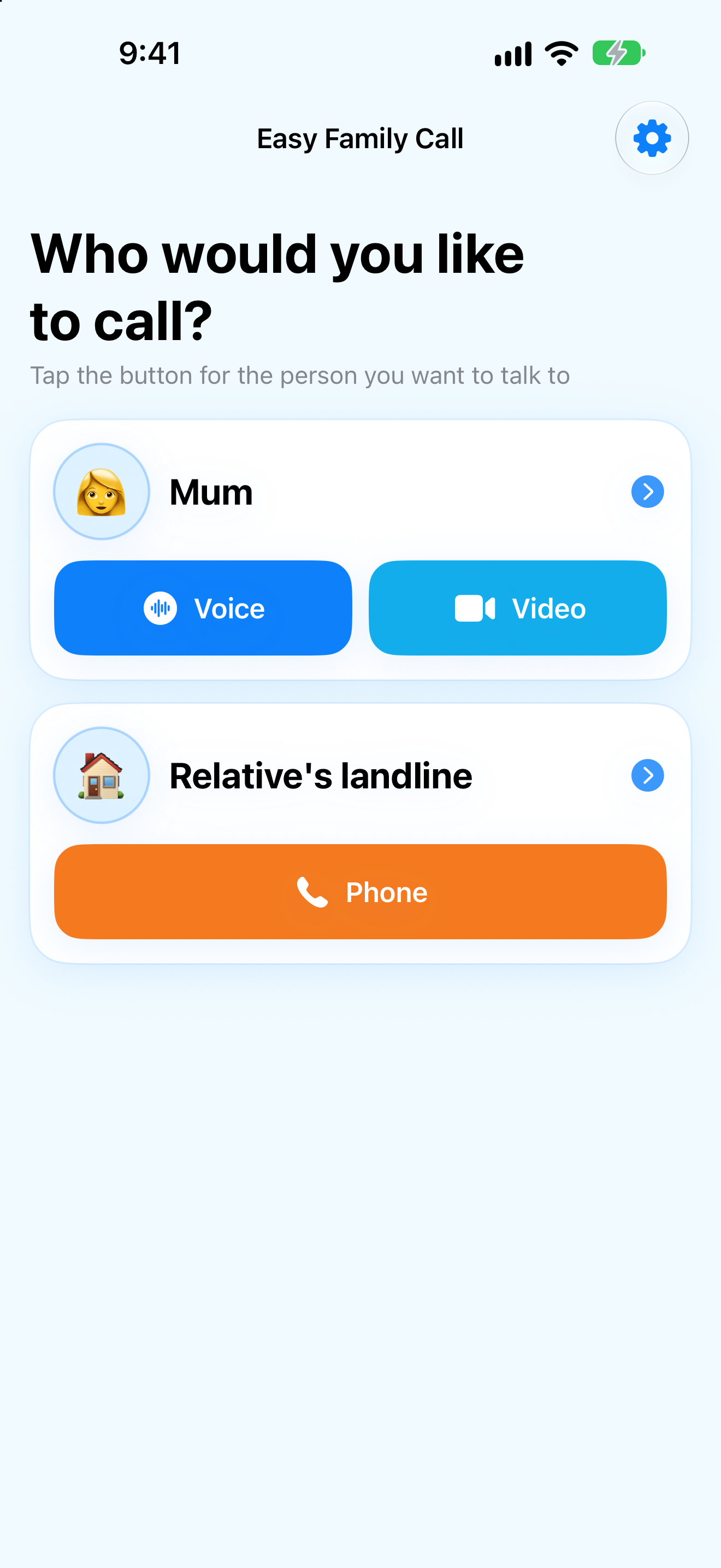 Big buttons for your family
